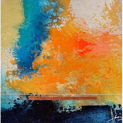 Peinture #1720 par Hévin Christian | Tableau Abstrait Acrylique, Huile, Pastel Minimaliste