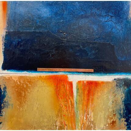 Peinture #1699 par Hévin Christian | Tableau Abstrait Acrylique, Huile, Pastel Minimaliste