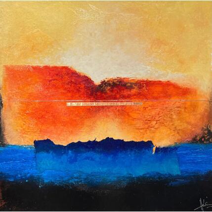 Peinture #1703 par Hévin Christian | Tableau Abstrait Acrylique, Huile, Pastel Minimaliste