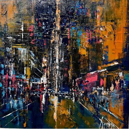 Peinture Flash in NY par Dessein Pierre | Tableau Figuratif Huile