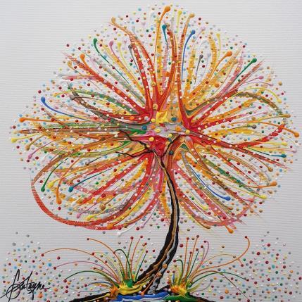 Peinture L'amour en lui par Fonteyne David | Tableau Figuratif Acrylique Paysages