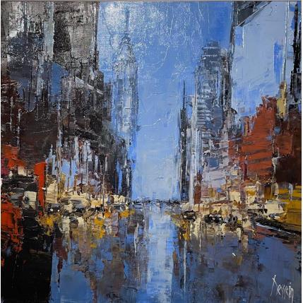 Peinture NY Lexington par Dessein Pierre | Tableau Figuratif Huile