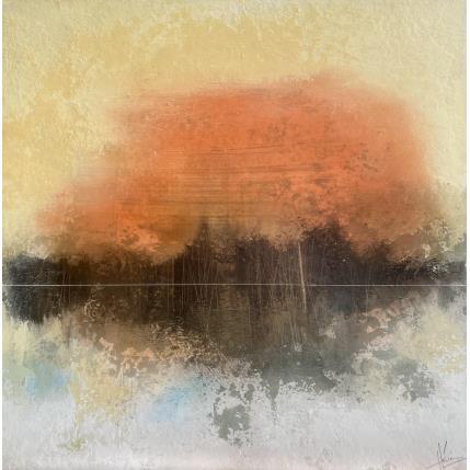 Peinture Abstraction #1656 par Hévin Christian | Tableau Abstrait Acrylique, Huile, Pastel Minimaliste