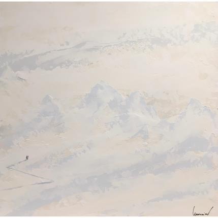 Peinture 5095 par Lemonnier  | Tableau Matiérisme Acrylique, Zinc Paysages