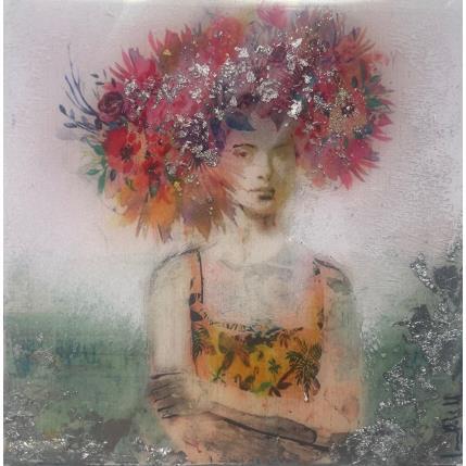 Peinture Monica plantada par Bofill Laura | Tableau Figuratif Acrylique, Résine Portraits