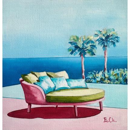 Peinture Sept couleurs par Chassagnette Béatrice | Tableau Figuratif Huile Paysages