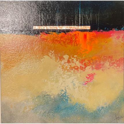 Peinture Abstraction #1780 par Hévin Christian | Tableau Abstrait Acrylique, Huile, Pastel Minimaliste