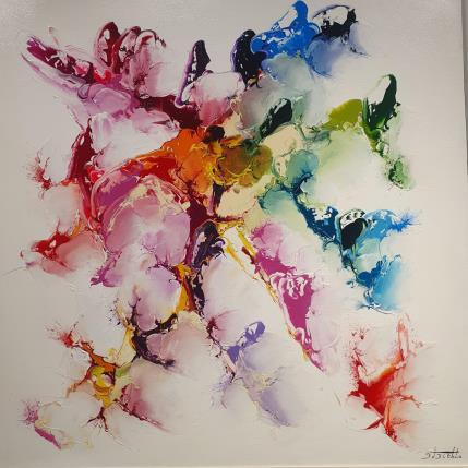 Peinture 21.11.01 par Zdzieblo Thierry | Tableau Abstrait Acrylique