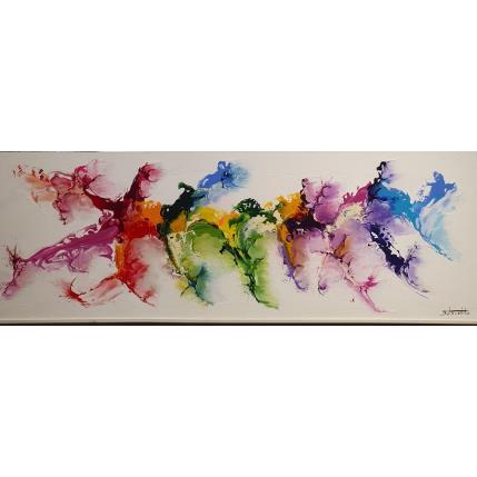 Peinture 37.09.22 par Zdzieblo Thierry | Tableau Abstrait Acrylique