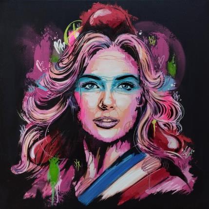 Peinture Marianne Marchons Marchons par Sufyr | Tableau Street Art Graffiti, Posca Portraits