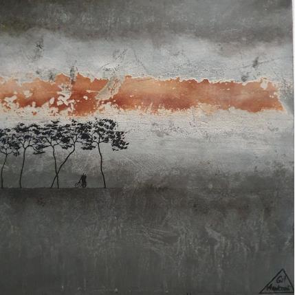 Peinture Vinny par Manconi Gil | Tableau Figuratif Métal, Upcycling Paysages