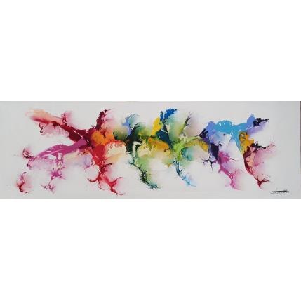 Peinture 39.09.26 par Zdzieblo Thierry | Tableau Abstrait Acrylique Minimaliste