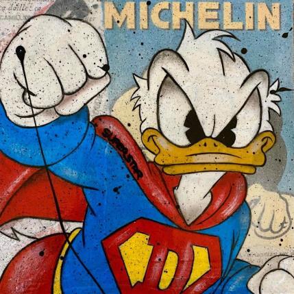 Peinture Superstar par Marie G.  | Tableau Pop-art Acrylique, Bois, Collage Icones Pop