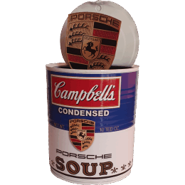 Sculpture Porsche par TED | Sculpture Pop-art Métal, Résine Sport