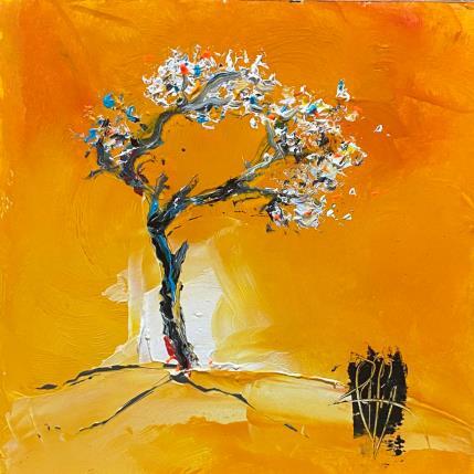 Peinture En fleurs par Raffin Christian | Tableau Figuratif Huile Paysages