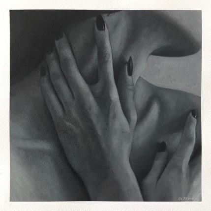 Peinture Murmures par Sellier Octavia | Tableau Réalisme Huile