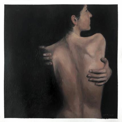 Peinture Voix intérieure par Sellier Octavia | Tableau Réalisme Huile