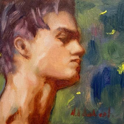 Peinture Rêveries par Aubert Nawel | Tableau Figuratif Huile Portraits