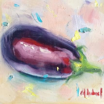 Peinture Gorgée de soleil par Aubert Nawel | Tableau Figuratif Huile