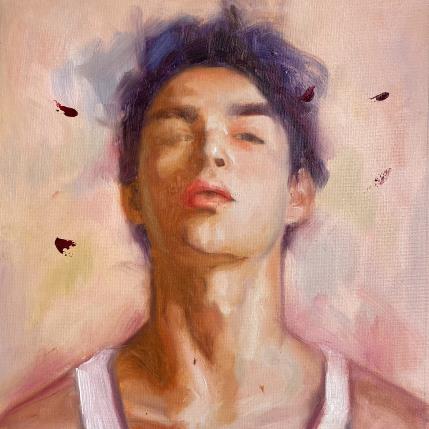 Peinture Une aura de mystère par Aubert Nawel | Tableau Figuratif Huile Portraits