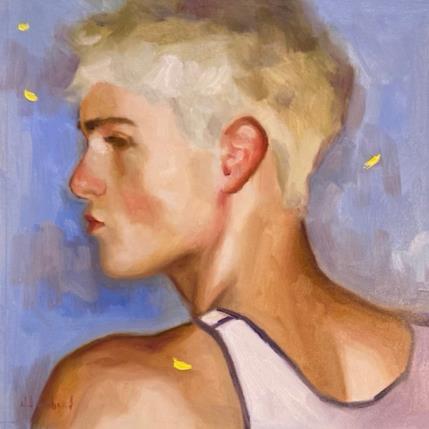 Peinture Pensées par Aubert Nawel | Tableau Figuratif Huile Portraits