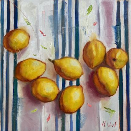 Peinture D’or et de lumière  par Aubert Nawel | Tableau Figuratif Huile Natures mortes