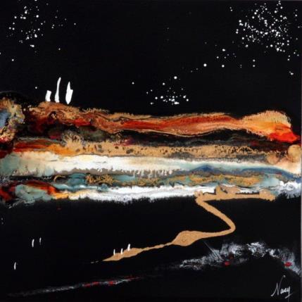 Peinture C2580 par Naen | Tableau Abstrait Acrylique, Encre