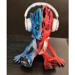 Sculpture GROOT STREETWEAR by Mikhel Julien | Sculpture Pop-art Graffiti, Resin Pop icons