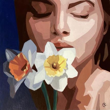 Peinture Renaissance par Colin Véronique | Tableau Figuratif Acrylique Nature, Portraits, Scènes de vie