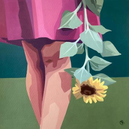 Peinture Désorientée  par Colin Véronique | Tableau Figuratif Acrylique Nature, Portraits, Scènes de vie