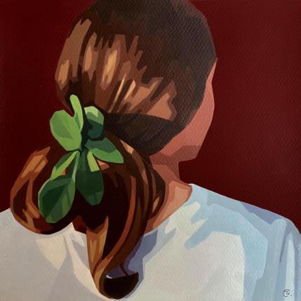 Peinture c'est sa nature ! par Colin Véronique | Tableau Figuratif Acrylique Nature, Portraits, Société