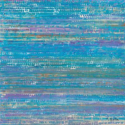 Peinture Paysage marin par Hirléa Marina | Tableau Abstrait Huile