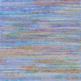 Peinture Printemps 2 par Hirléa Marina | Tableau Abstrait Huile