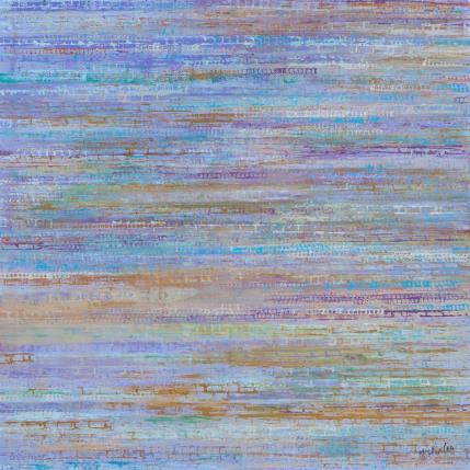 Peinture Printemps 2 par Hirléa Marina | Tableau Abstrait Huile