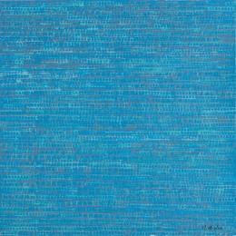 Painting Sérénité 3 by Hirléa Marina | Painting Abstract Oil