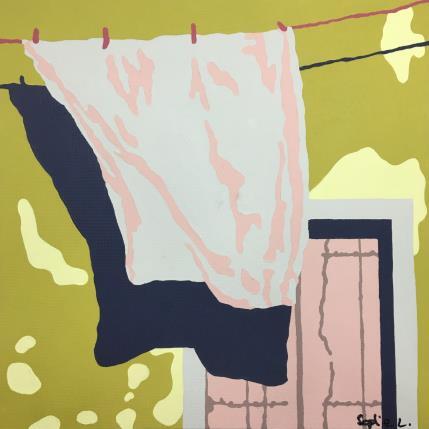 Peinture F3_1 par Sophie L. | Tableau Figuratif Acrylique Marine, Paysages