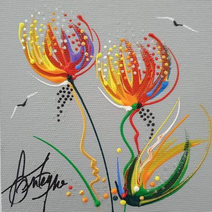 Peinture Fidélité en ton coeur par Fonteyne David | Tableau Figuratif Acrylique Paysages