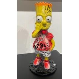 Sculpture Supreme Bart Face by Mikhel Julien | Sculpture Pop-art Graffiti, Resin