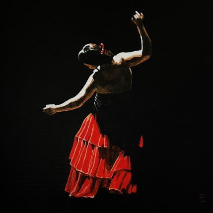 Peinture DOLORES par Alvarez Torezano Luis | Tableau Figuratif Acrylique Portraits