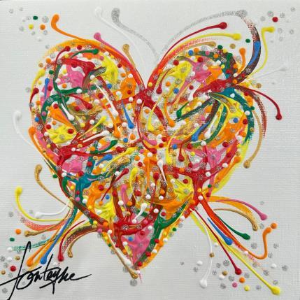Peinture l'Amour à la folie à Bourges par Fonteyne David | Tableau Figuratif Acrylique