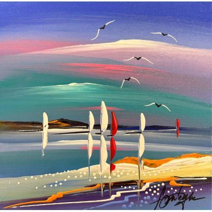 Peinture Romance du Ciel par Fonteyne David | Tableau Figuratif Acrylique