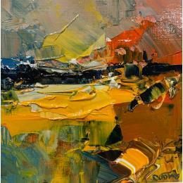 Peinture Abstract 13.1 par Castan Daniel | Tableau Figuratif Huile Urbain