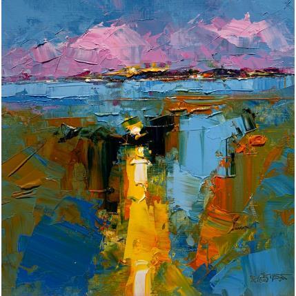Peinture Abstract 25.11 par Castan Daniel | Tableau Figuratif Huile Urbain