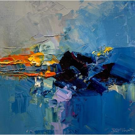 Peinture Abstract 25.19 par Castan Daniel | Tableau Figuratif Huile Urbain