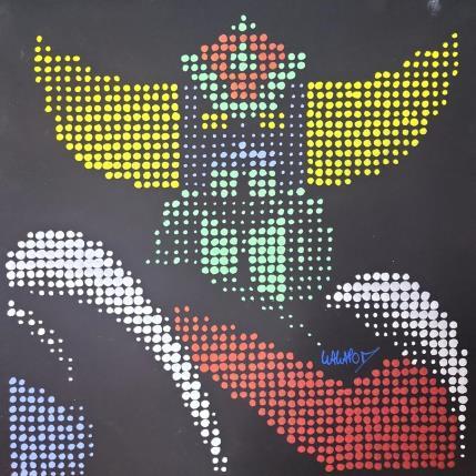 Peinture Goldorak 25 par Wawapod | Tableau Pop-art Acrylique, Posca Icones Pop
