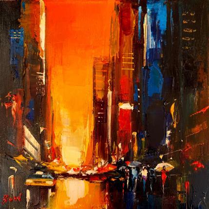 Painting The sun is in your hands by Bond Tetiana | Painting Figurative Oil Pop icons