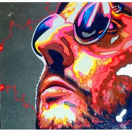Peinture Léon par Medeya Lemdiya | Tableau Pop-art Acrylique, Métal Icones Pop