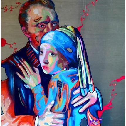 Peinture Vincent, ils arrivent par Medeya Lemdiya | Tableau Pop-art Acrylique, Métal Icones Pop