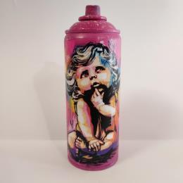 Sculpture L'Ange Cupidon par Sufyr | Sculpture Street Art Graffiti, Posca