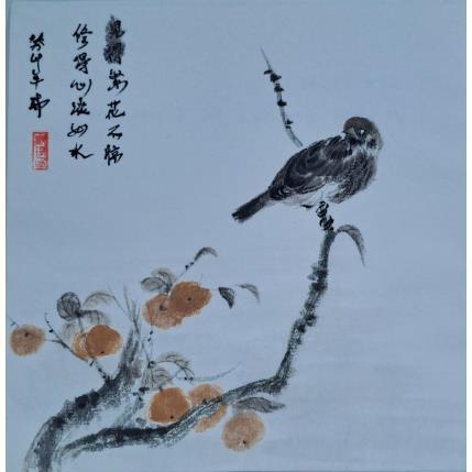 Peinture Profitez de l'automne par Amblard Rui | Tableau Figuratif Aquarelle, Encre Paysages